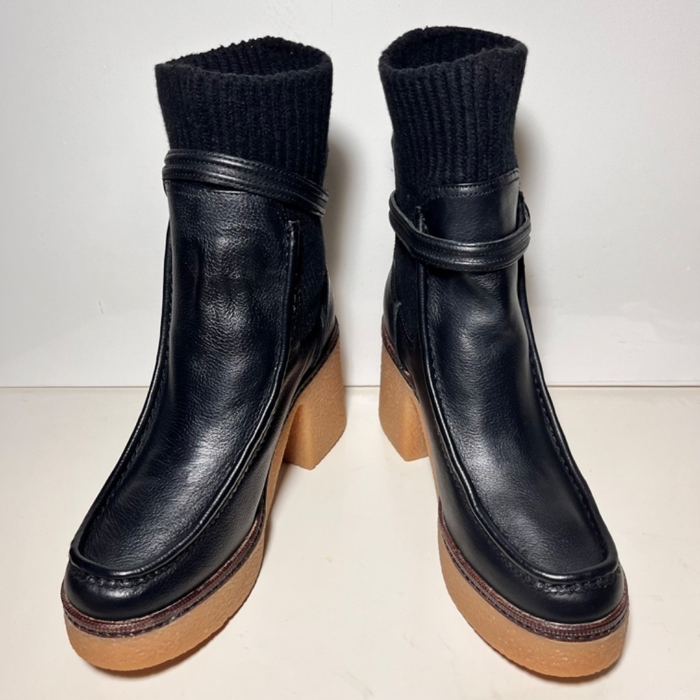 Sam Edelman Sidney Platform Sweater Booties - Picture 6 of 6